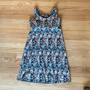 Patagonia Floral Dress - Blue and Pink